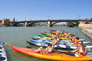 Kayak in the Guadalquivir