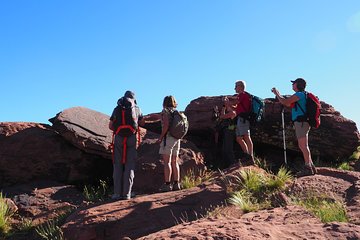  In 4x4 Visit of the rock engravings of Yagour from Marrakech.