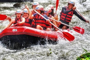 (BCR Rafting ) at Telaga Waja River with Lunch + Goa Lawah Temple , Kertaghosa