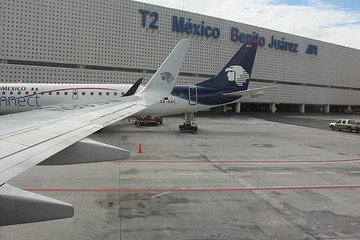 Transportation from Mexico City Airport to Puebla City.