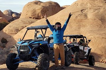 Thrilling Guided You-Drive Hells Revenge UTV Tour In Moab UT