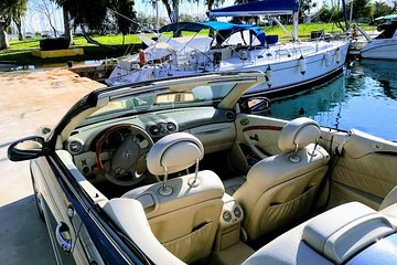 Private Cabrio 5 Hours Santorini Highlights Tour
