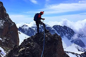 Climbing Mount Kazbegi