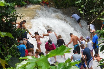 Blue Hole and Dunn's River Falls from Montego Bay