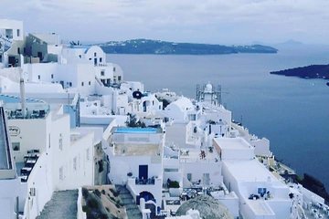 Full-Day Trip to Santorini island by Boat from Ag.Nikolaos Elounda with Transfer