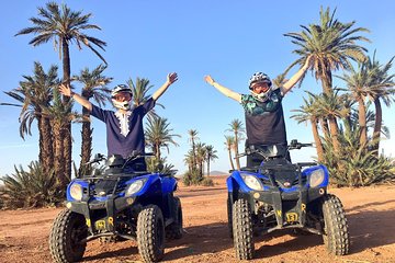 Half-Day Quad Biking Guided Tour of Palm Grove from Marrakech