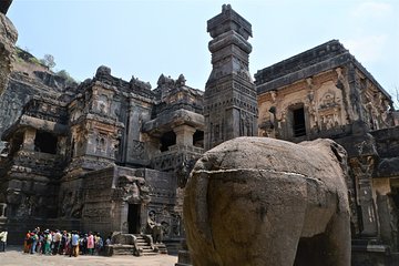 Explore UNESCO Ellora-Ajanta caves-two days guided tour with other attraction