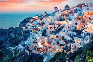 ~PRIVATE Full Day Santorini road tour 8 hours Book with us~