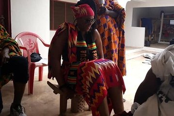 Traditional Naming Rite for African Diaspora in Kumasi