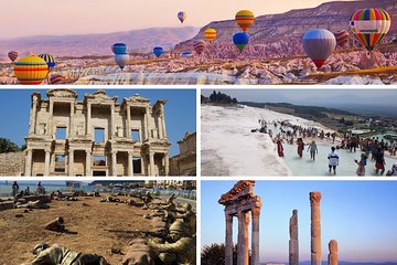 6 Days Turkey Tour Cappadocia, Pamukkale, Ephesus, Gallipoli Troy