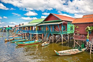 Half day discover Kompong Pluk floating village on Tonle Sap lake