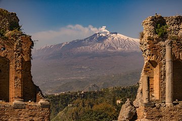 ETNA and Taormina departing from Cefalù, Private Tour