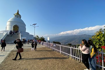 Pokhara: Private Car Drive Tour to World Peace Stupa