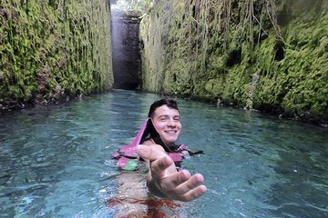 Experience an amazing ecological park tour & explore Isla Mujeres by catamaran.