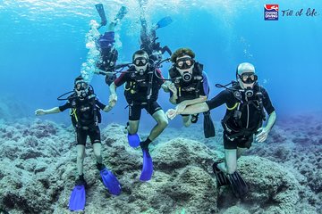 Try Scuba in Crete with Free Certification and Underwater photos 