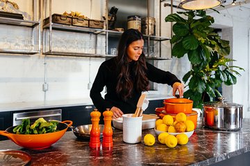 Traditional cooking class in an Andalusian home