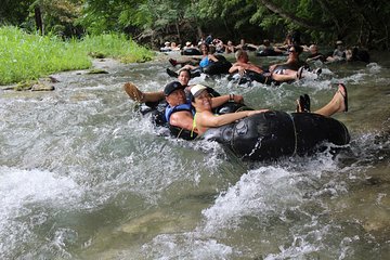 Blue Hole and River Tubing Tour from Falmouth