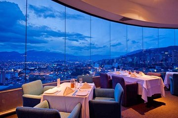 Dinner at Bellini, the largest revolving restaurant in the world