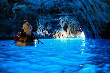 Capri Island and Blue Grotto from Sorrento or Positano or Amalfi or Salerno