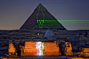 Pyramids Sound and Light Show with Private Transport