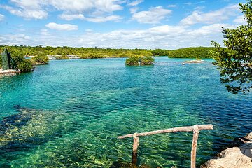 Swim in the beautiful Yalku & Cenote, includes transport & guide