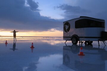 Deluxe Camping in Uyuni Salt Flats 