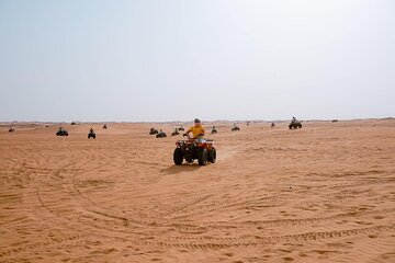 From Hurghada: Quad bike safari with Bedouin Dinner