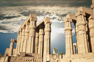 from cairo to Luxor by train to visit west, east banks of luxor and balloon