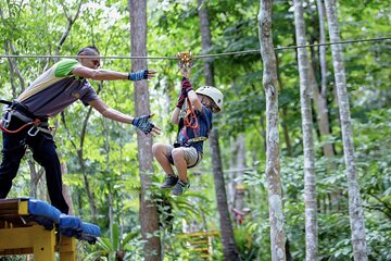 Aonang Fiore Zip Line Adventure in Krabi