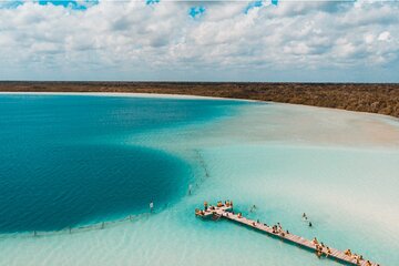 Swim Tour 2 cenotes (Natural Pools) and 1 lagoon & Lunch from Tulum City