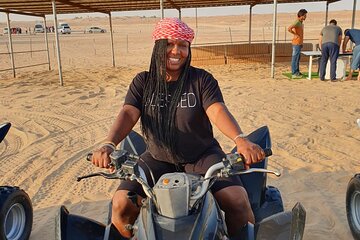 Evening Desert Safari 4x4 Dune Bashing,Sandboarding,Camel Riding,Dinner