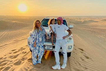 Standard Desert Safari, camel ride, BBQ Dinner, Belly Dance Show, Pick & Drop