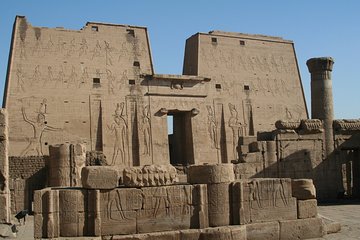 Trip from luxor to Edfu by train