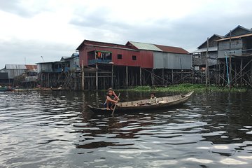 Half Day Trip To Kampong Phluk Fishing Community Stilted-floating Tonle Sap lake