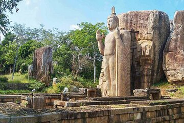 Sacred City of Anuradhapura Day Tour from Sigiriya, Dambulla or Habarana