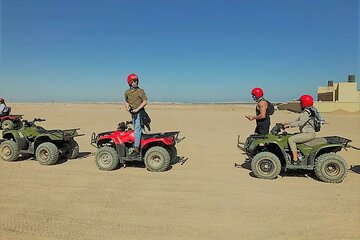 Hurghada Mega Desert Safari Quad Bike, 4W Jeep & Camel Ride