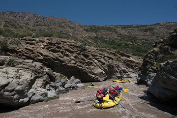 Maipo River Rafting and Paragliding Tour