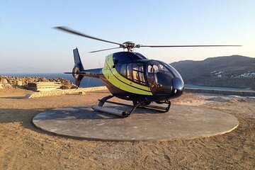 Private Helicopter Transfer from Mykonos to Crete