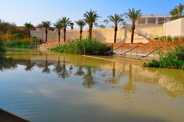 Day Tour Bethany Baptism Jordan River Site & Dead Sea from Amman