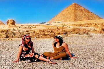 Peak Giza pyramids, Sphinx, Sakkara,Dahshur,Camel,Lunch