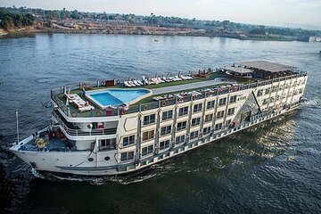 Amazing 6 Days Nile Cruise luxor,Aswan,abu simbel with Train Tickets from Cairo