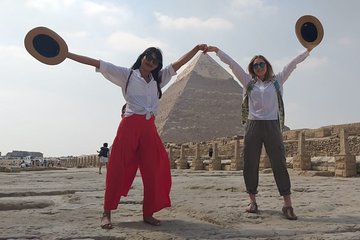 Half Day to Giza Pyramids with camel ride including lunch 