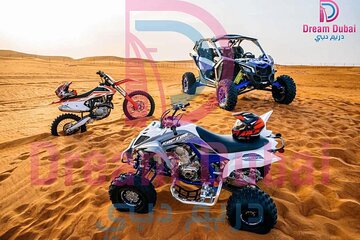 1 Hour Ride with Quad Bike 700 Raptor 