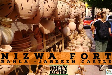 Nizwa Fort & Live cattle market only Friday -Bahla-Jabreen Castle -Full day Tour
