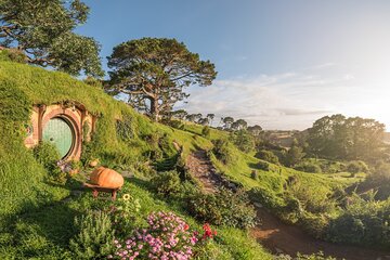 Hobbiton & Rotorua Buried Village Private Tour from Auckland