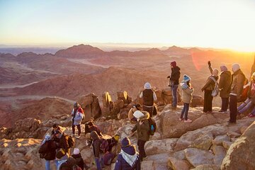 Sharm-El-Sheikh: Mount Sinai Hike & Dahab Private Tour