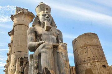 Package 7 Nights Luxor,Aswan,Nile Cruise,Balloon, Abu Simbel From Cairo Airport