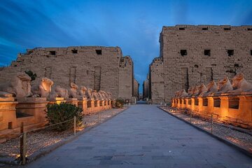 Sound and Light Show at Karnak Temple with Transfers