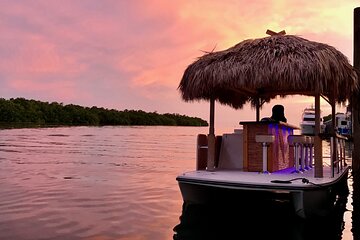 2-Hour Private Sunset Cruise on a Tiki Bar Boat in Key West