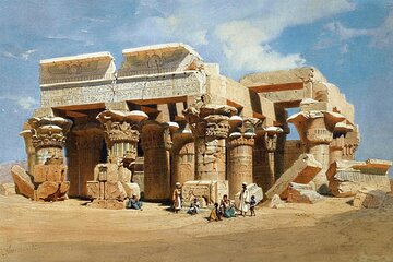 visiting temple of kom ombo from aswan by train